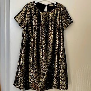 Zara kids sequin dress